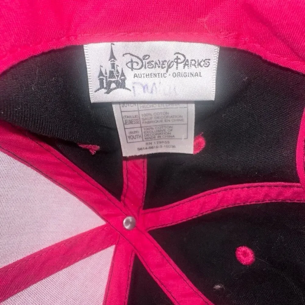 Disney Parks Original Adjustable sun protection ball cap style hat